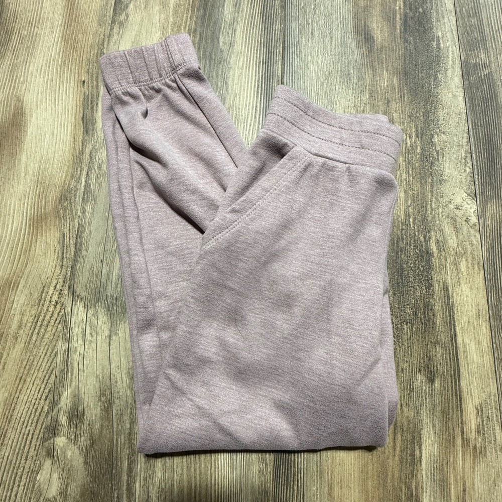 Kyodan Girls Joggers Mauve Heathered Playwear Pants XS